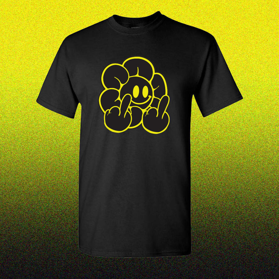 MIDDLE FINGER FLOWER PAL TEE