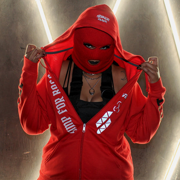 REBEL | RESPECT ZIP-UP SWEATER