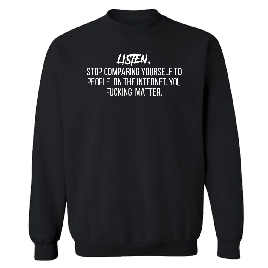 YOU MATTER Long Sleeve Sweater