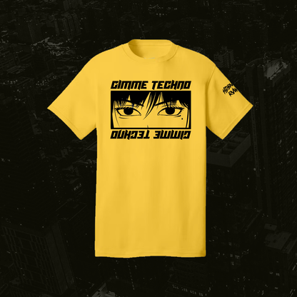 Camiseta Gimme Techno - Camiseta Anime Meets Rave Culture