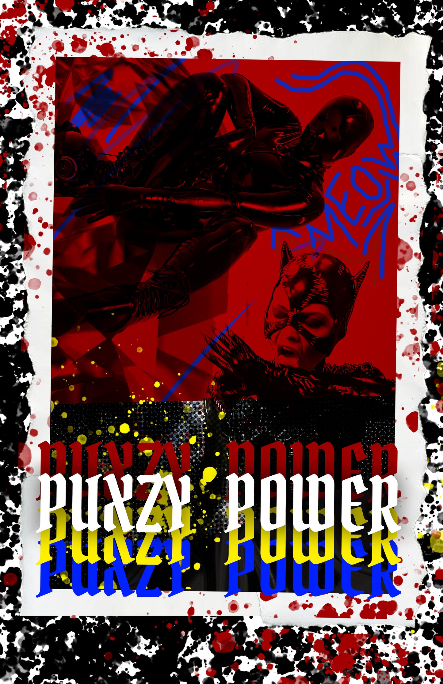 PUXZY POWER HALLOWEEN POSTER