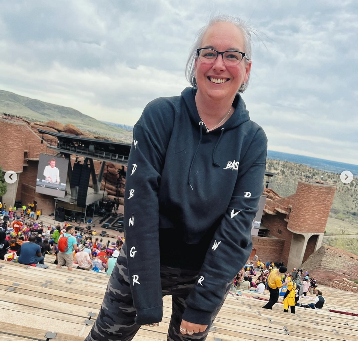 Not Your Rave Bae Crop Hoodie