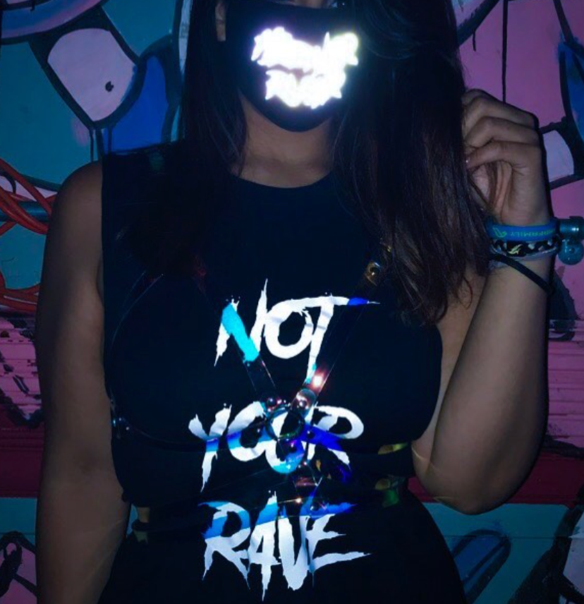 No es tu Rave Bae de manga corta