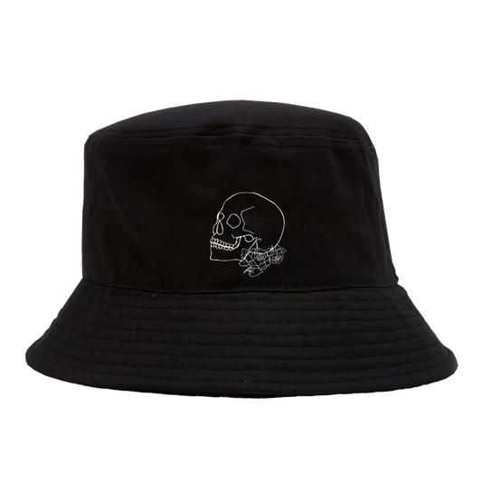 Skull and Roses Bucket Hat