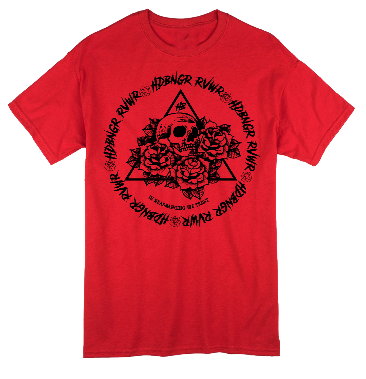 HDBNGR RVWR Tattoo Skull Top