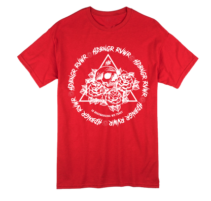 HDBNGR RVWR Tattoo Skull Top