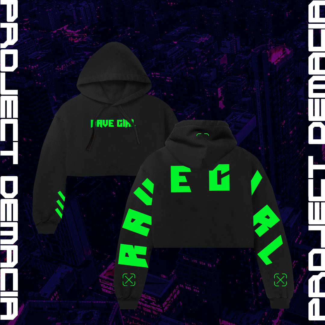 Part One | Rave Girl Crop Sweater